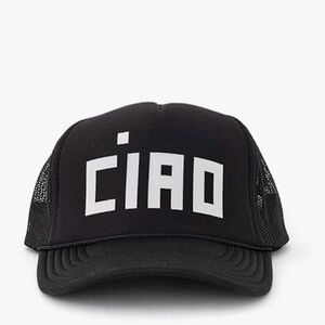 Clare V. ‘CIAO' Mesh Trucker Cap